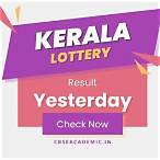 kerala lottery result yesterday win win